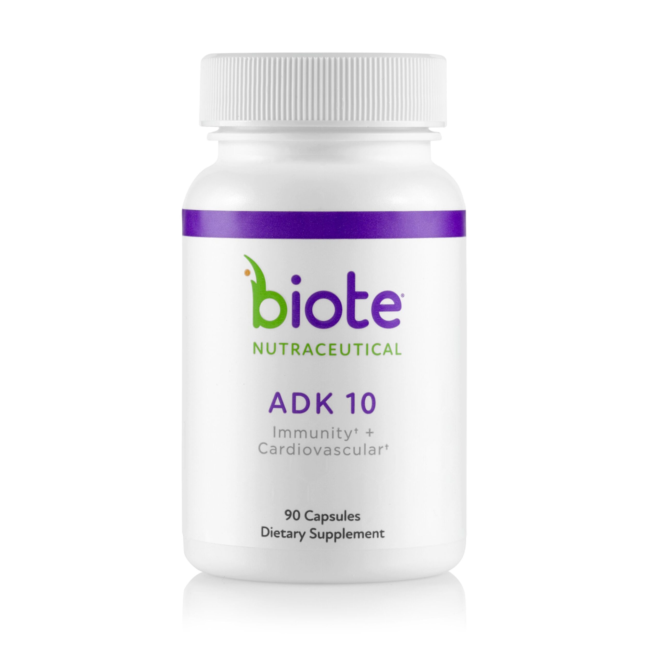 Biote-ADK-10-immunity-cardiovascular-90-capsules-dietary-supplement-bottle