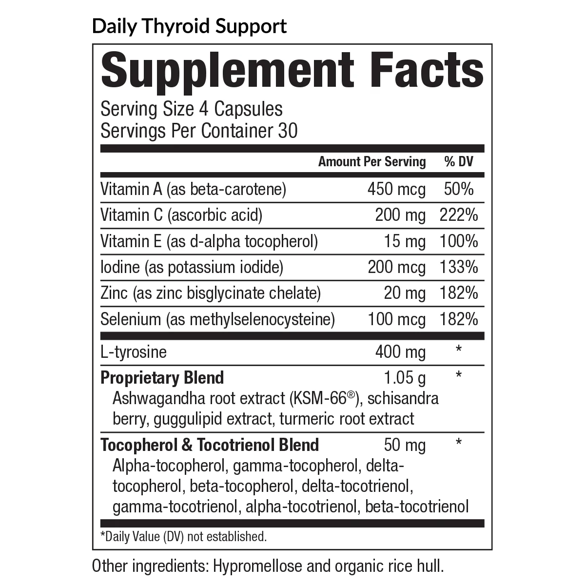 Daily Thyroid Support